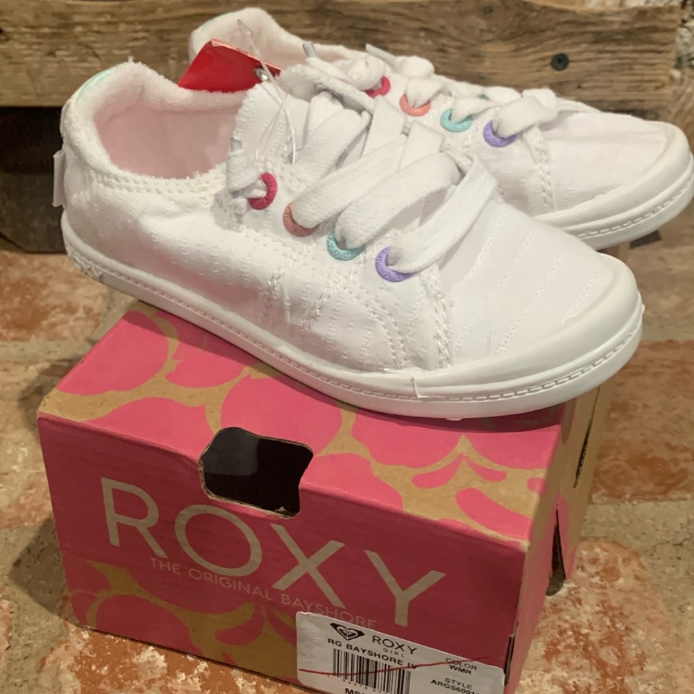 Roxy Girl's Bayshore Slip on Sneaker Shoe
